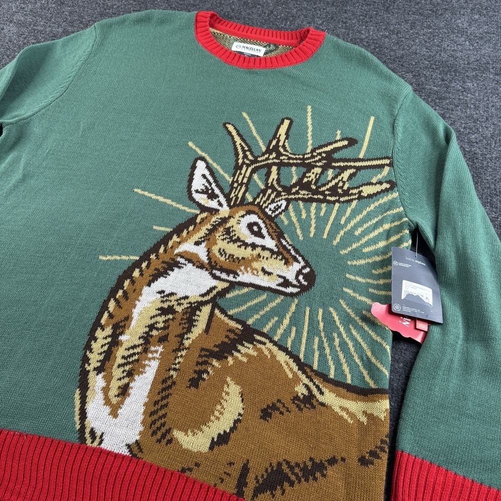 Magellan Outdoors Ugly Holiday/Christmas Sweater Cozy XL NWT